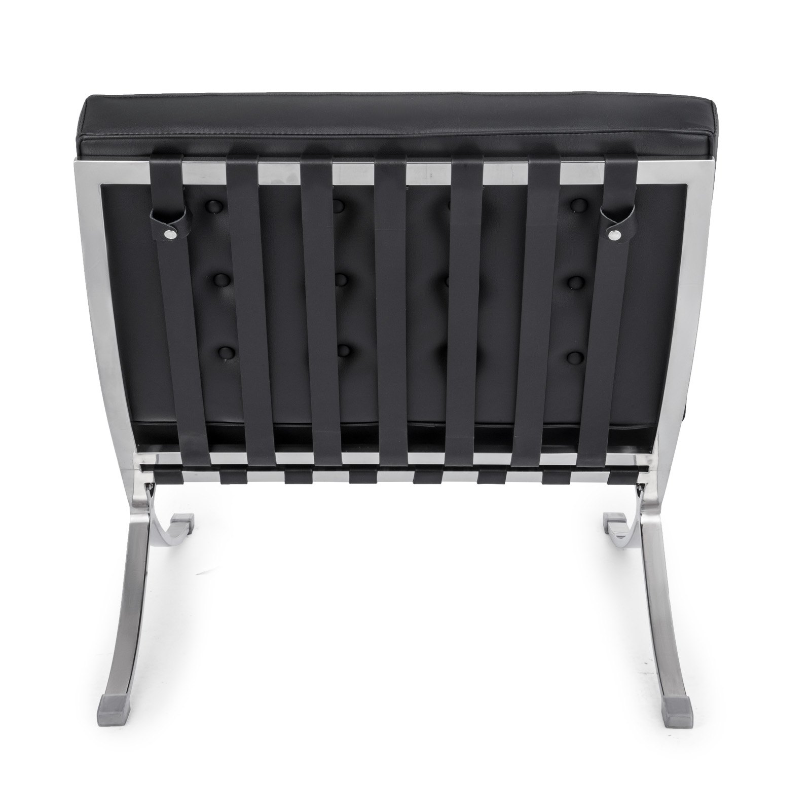 Retro Chair Barcelona Stil Lounge Chair Pu Leder Lounge Chair Für Wohnzimmer