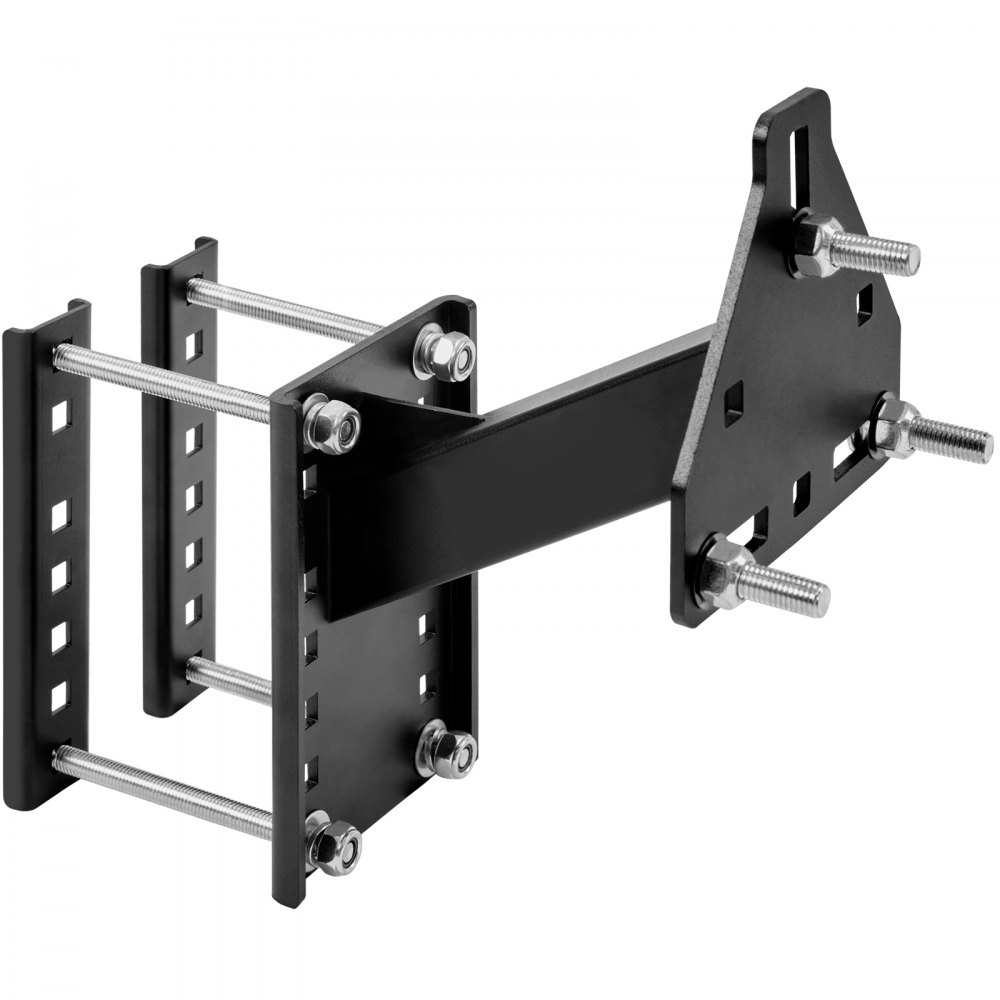 VEVOR Spare Tire Carrier, Trailer Spare Tire Mount, 160 lbs Capacity, Utility Trailer Accessory, Fits Most 4, 5, 6 and 8 Inch Wheels on 4, 4.25, 4.5, 4.75, 5, 5.5, 6 and 6.5 Inch Bolt Patterns