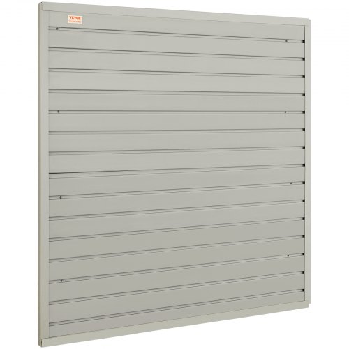 VEVOR Wandpanel Werkzeugwand 129,1x129,1cm Wandpaneel WPC Werkzeughalter Organizer, Lamellenwand Slatwall Stecktafel Pegboard Wandhalterung Ideal für Werkstatt Lager Keller Werkbank Garage