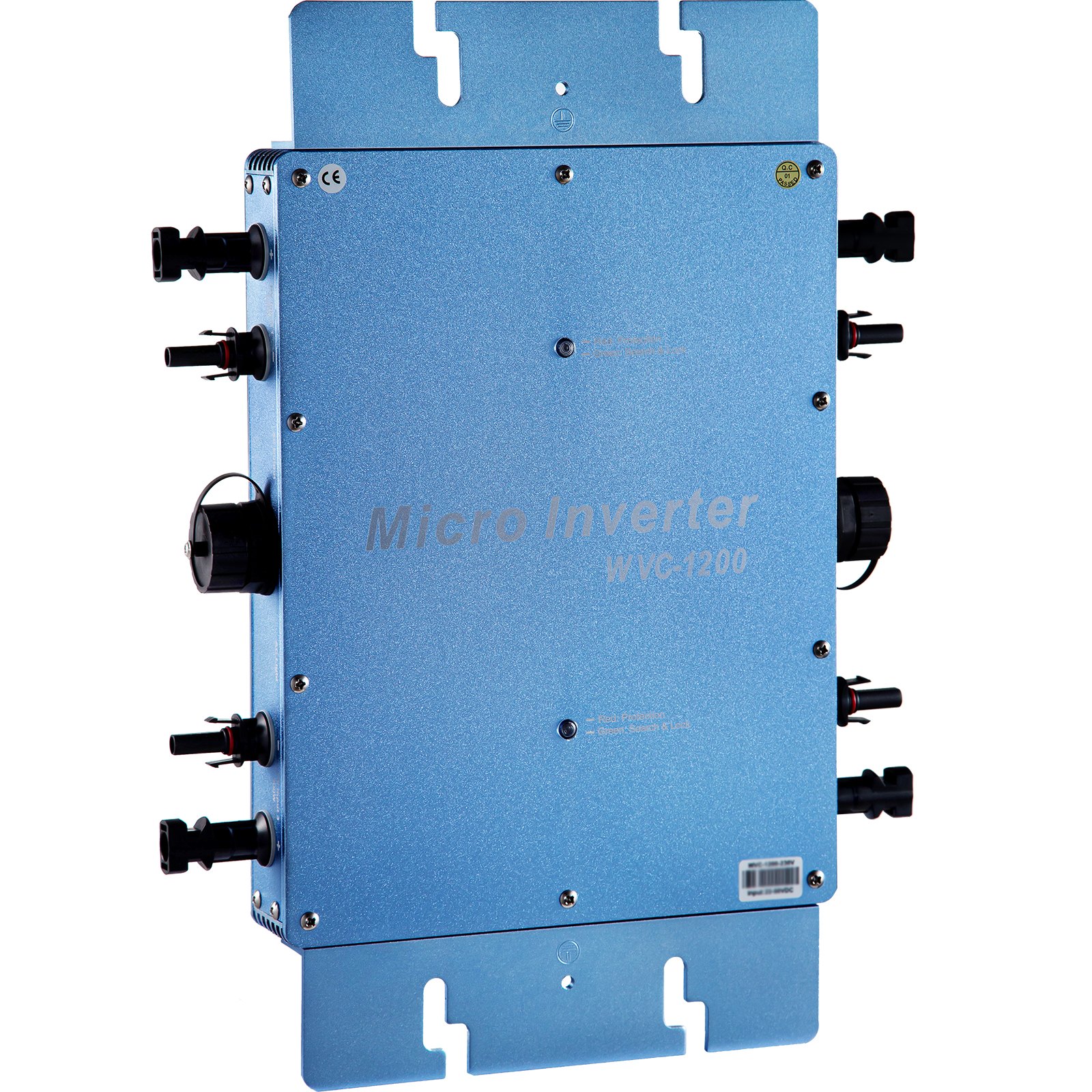 Vevor Wechselrichter-inverter Wvc 1200 W Solar Grid Tie Micro Ip65 Wasserdicht