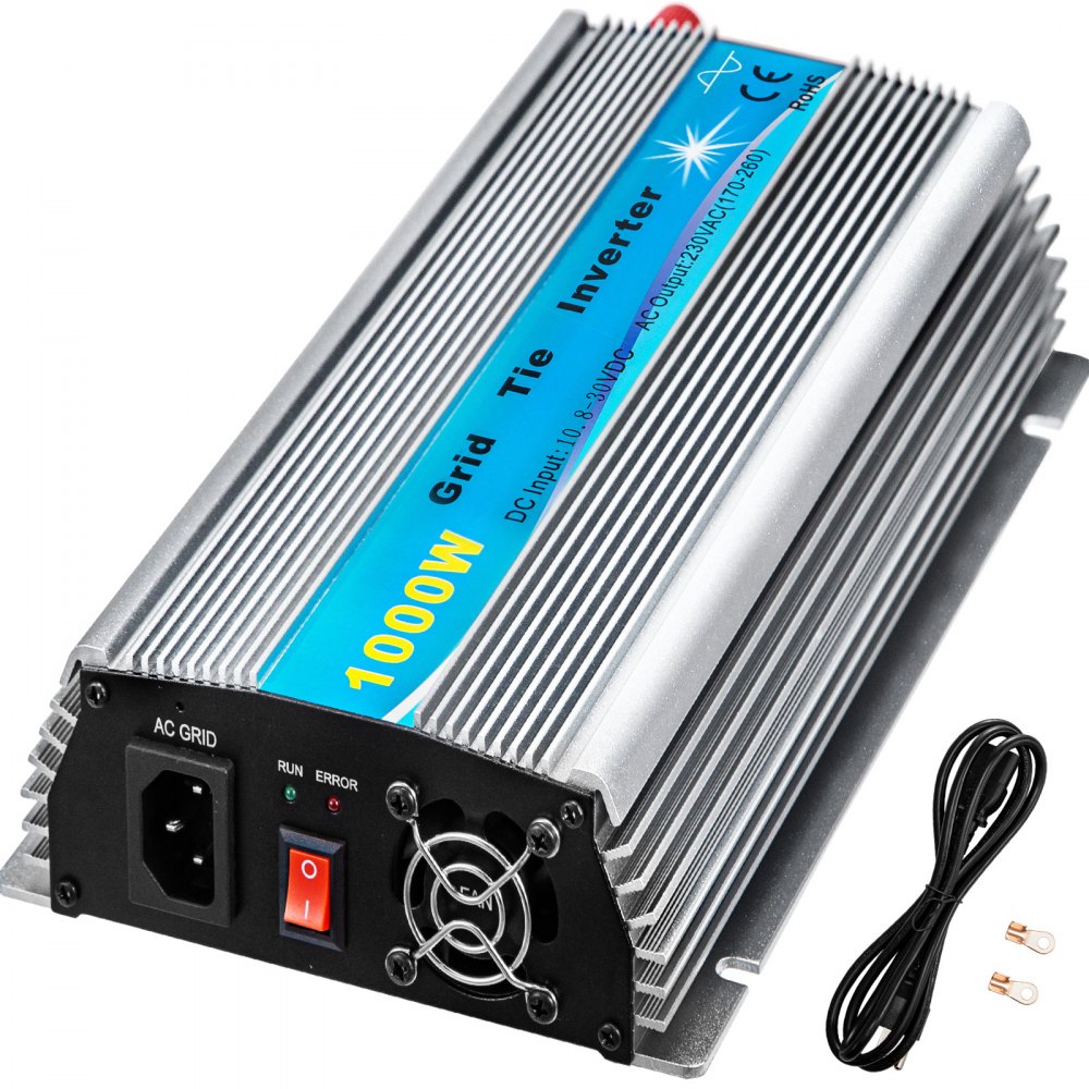 BuyWeek 1000W Solar Netzgekoppelter Wechselrichter, MPPT