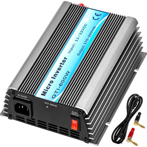 Vevor Mppt Power Inverter 600 W Grid Tie Solar Wechselrichter Grid Tie System