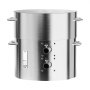 VEVOR Propan Schmelzofen Set 16 kg Gas Metall-Schmelzofen-Set, Doppelbrenner Gießerei Heimofen mit Tiegeln & Zangen, Schmelzgusswerkzeug für Gold Silber Kupfer Aluminium Metallrecycling