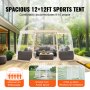 VEVOR Pop-Up-Pavillon Camping Kuppel Bubble Zelt 8-10 Personen 3,66x3,66x2,4m