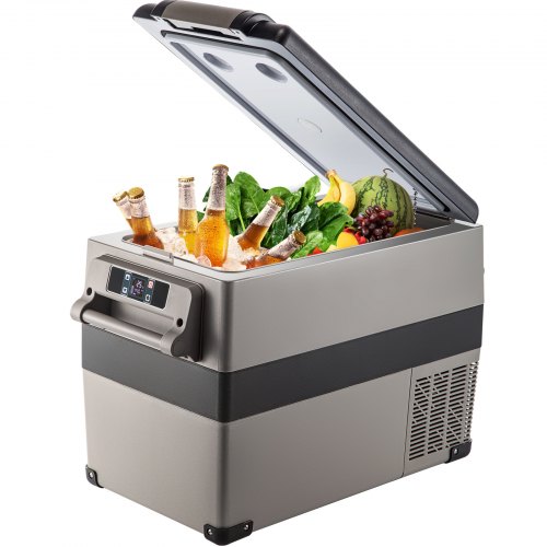 VEVOR Auto Kühlschrank 45L Kompressorkühlbox für Boot Lkw Auto usw Mini Kühlschrank 45W