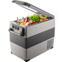 Fullwatt 2 in 1 Mini Kühlschrank, 10 Liter mit Kühl- und Heizfunktion,  tragbare elektrische Gefrierbox klein Gefrierschrank für Auto, camping,  Lkw