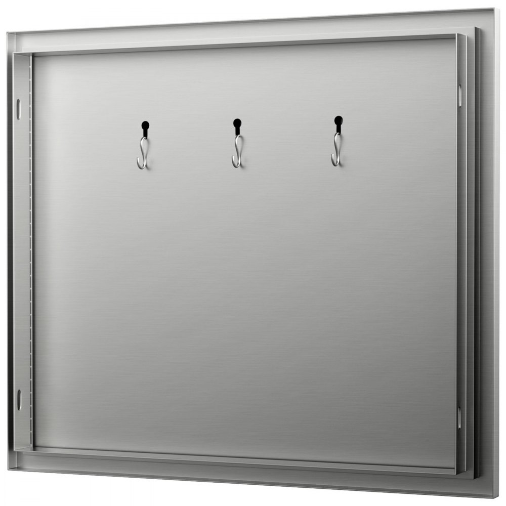 Vevor Kamintür 66 X 55,8cm Putztür Kühlschrank Edelstahl Einzeltür Küche