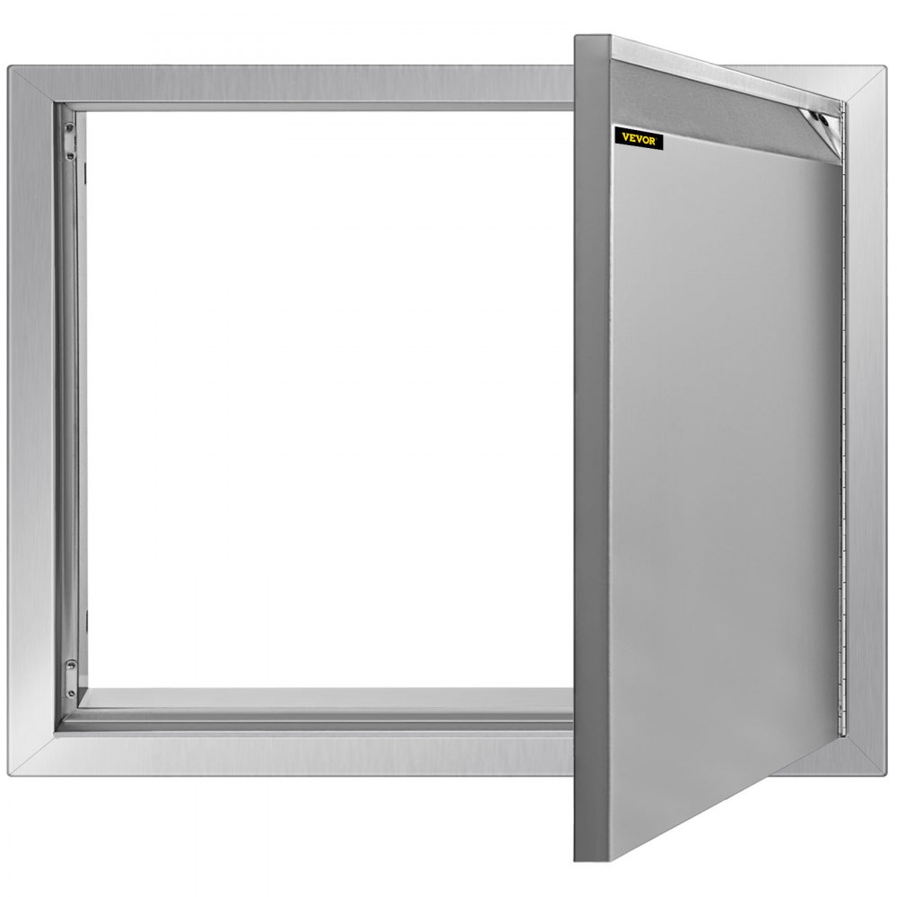 Vevor Kamintür 66 X 55,8cm Putztür Kühlschrank Edelstahl Einzeltür Küche