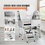 VEVOR Professionelle Hundepflegewanne 965,2mm Edelstahl Tierbadewanne Hundewaschstation max.100kg Hunden Pflege Dusche Hundewaschanlage Haustierpflegewanne Hundedusche Waschwanne