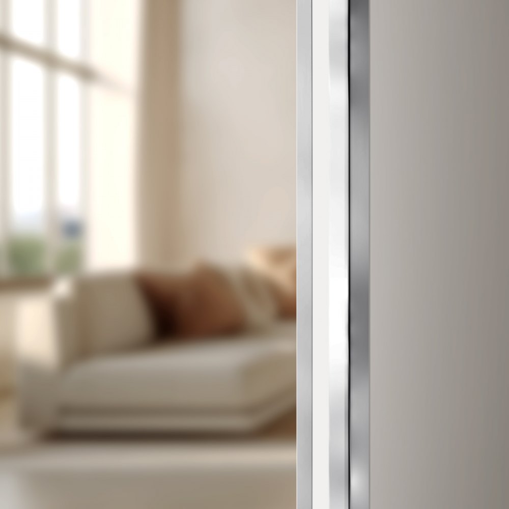 VEVOR Kantenschutz für Wand, 50 x 50 x 1217 mm, 10er-Pack Winkelprofil, Eckenschutz aus Edelstahl, Wandschutz, mit 3M Klebeband, 90-Grad-Winkel,ideal für Zuhause, Büro & öffentliche Räume