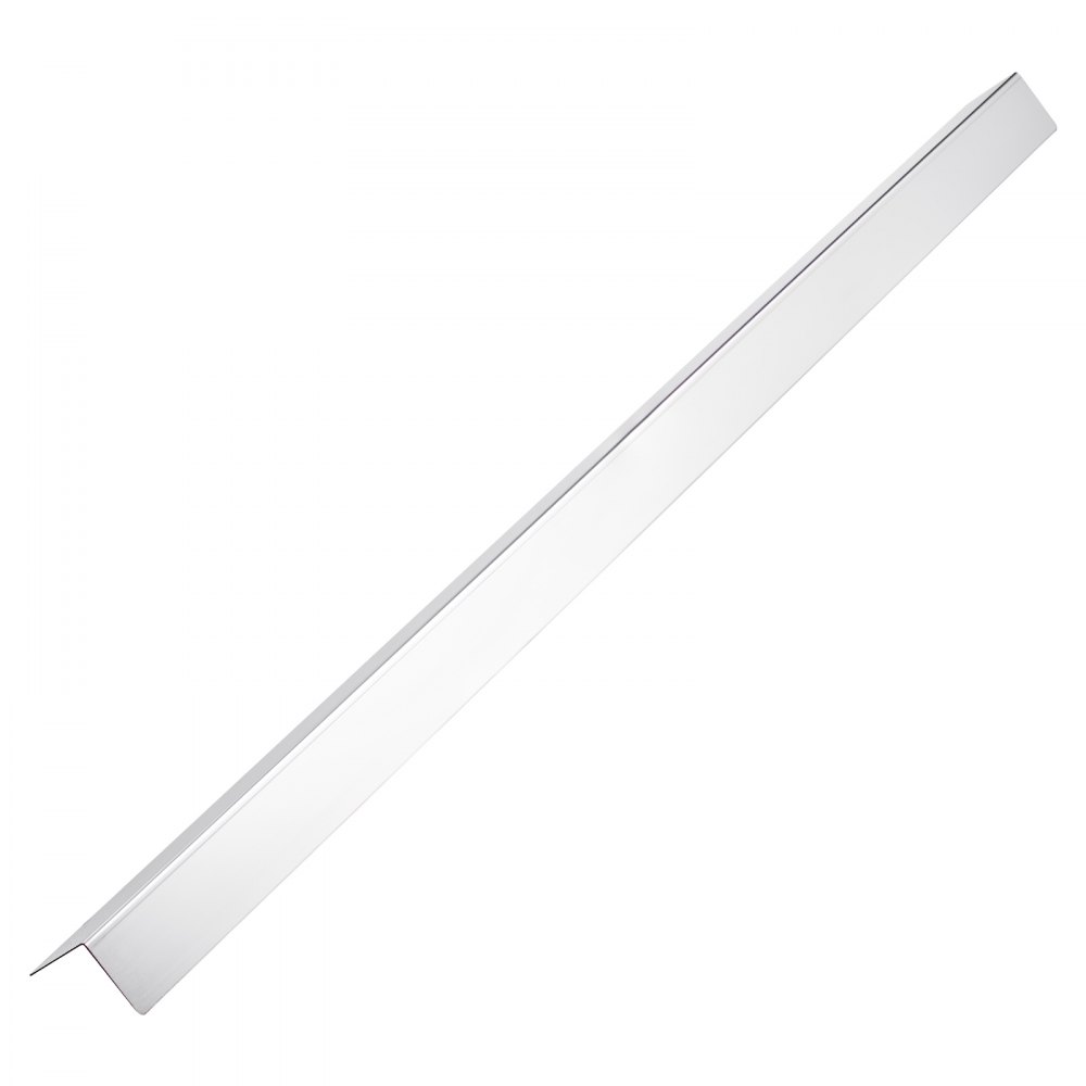 VEVOR Kantenschutz für Wand, 50 x 50 x 1217 mm, 10er-Pack Winkelprofil, Eckenschutz aus Edelstahl, Wandschutz, mit 3M Klebeband, 90-Grad-Winkel,ideal für Zuhause, Büro & öffentliche Räume