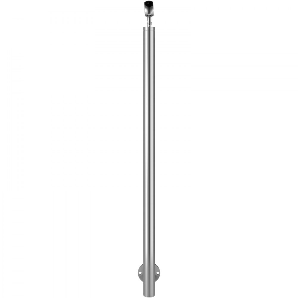 Vevor Geländerpfosten Edelstahl Pfosten Treppengeländer 110cm Mit 5 Querstangen