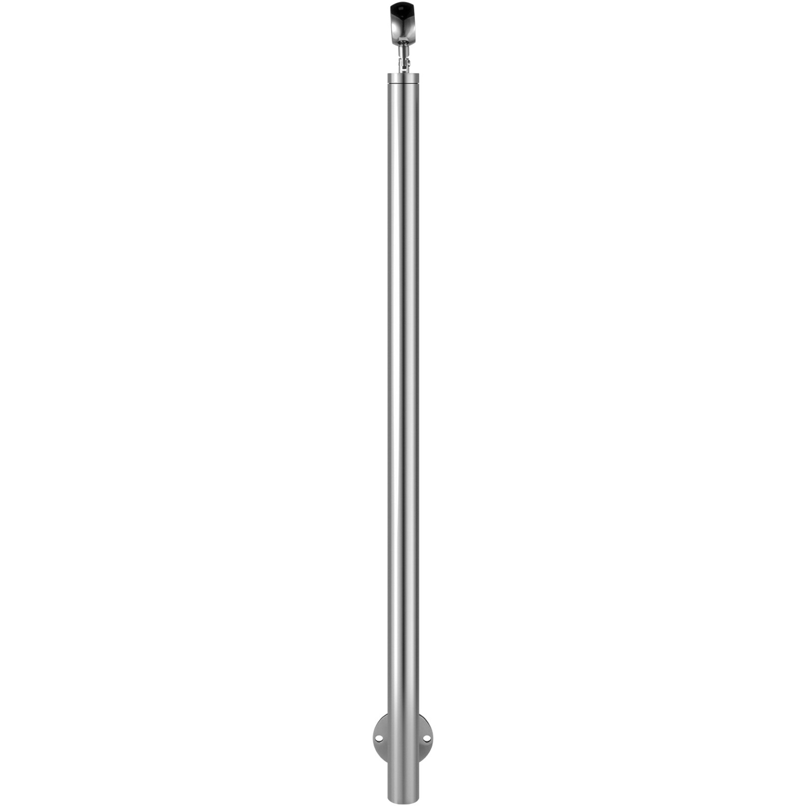 Vevor Geländerpfosten Edelstahl Pfosten Treppengeländer 110cm Mit 5 Querstangen