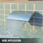 Vevor Schwalldusche Edelstahl Poolfontäne Wasserschwall Pool Brunnen 115x200mm