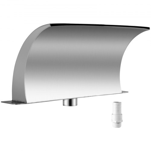 Vevor Schwalldusche Wasserschwall Edelstahl 304 Poolfontäne Pool Schwimmbad