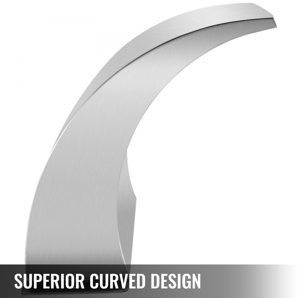 Vevor Schwalldusche Wasserschwall Edelstahl 304 Poolfontäne Pool Schwimmbad