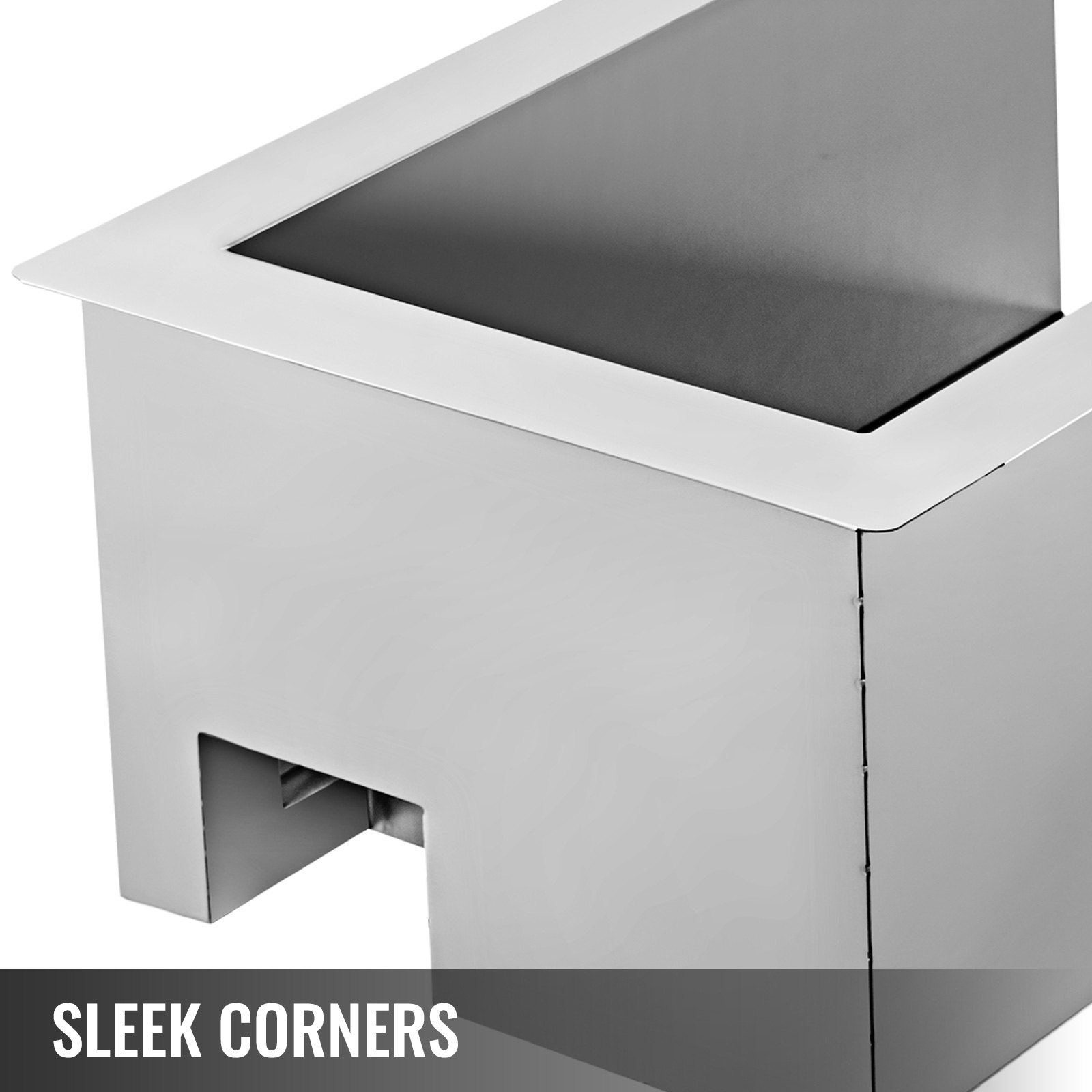 VEVOR Edelstahl für Grill BBQ, Zubehör für Kühlergrill Grill Gas an Kohle Fleisch für Raucher Rauchen Das Original Edelstahl Brennerabdeckung Flammenblech, Flammenverteiler für Gasgrill Brennerschutz