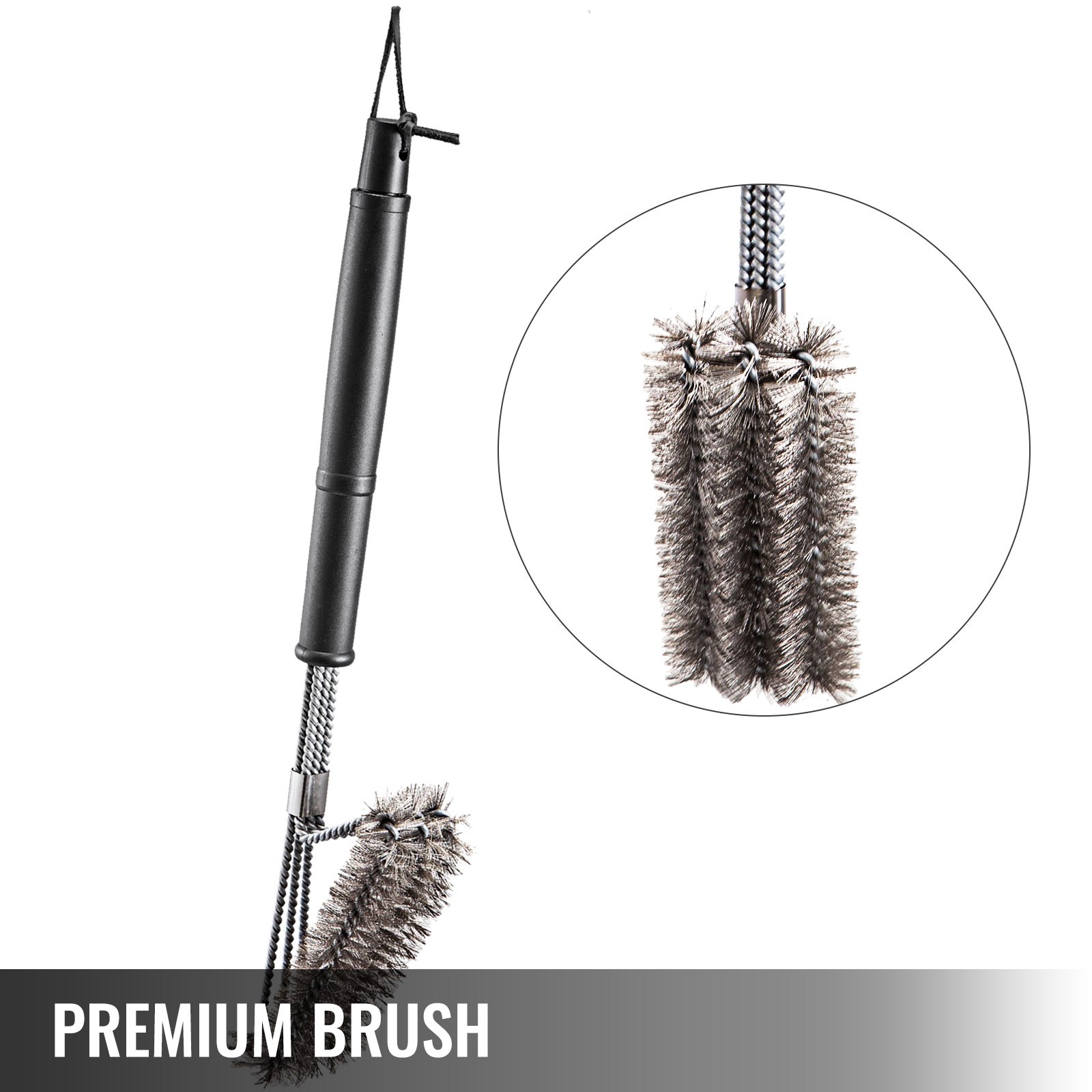 VEVOR Edelstahl für Grill BBQ, Zubehör für Kühlergrill Grill Gas an Kohle Fleisch für Raucher Rauchen Das Original Edelstahl Brennerabdeckung Flammenblech, Flammenverteiler für Gasgrill Brennerschutz