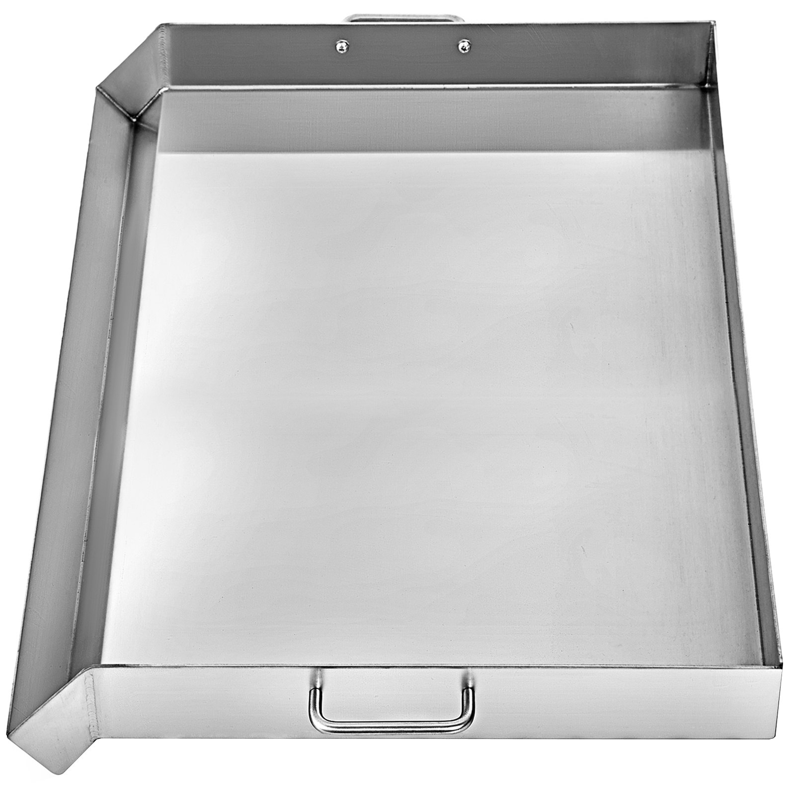 VEVOR Edelstahl Grillplatte Weber Grillrost Edelstahl 91 x 56 x 5,6 cm Grillrost Rund mit großer Oberfläche Grillrost Gusseisen mit 2 Schaufeln