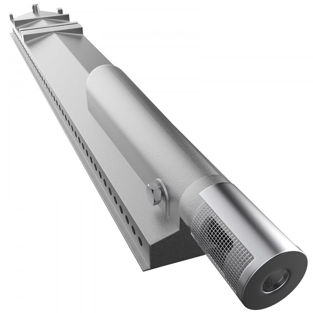 VEVOR Universal Edelstahl Gasgrill Brenner 410 x 70 x 20 mm, Gasgrill Ersatzbrenner φ 31,75 mm Lufteinlass, Edelstahl rohrbrenner, Gasgrill Brenner ersatzteile für die meisten Marken 1 Pack