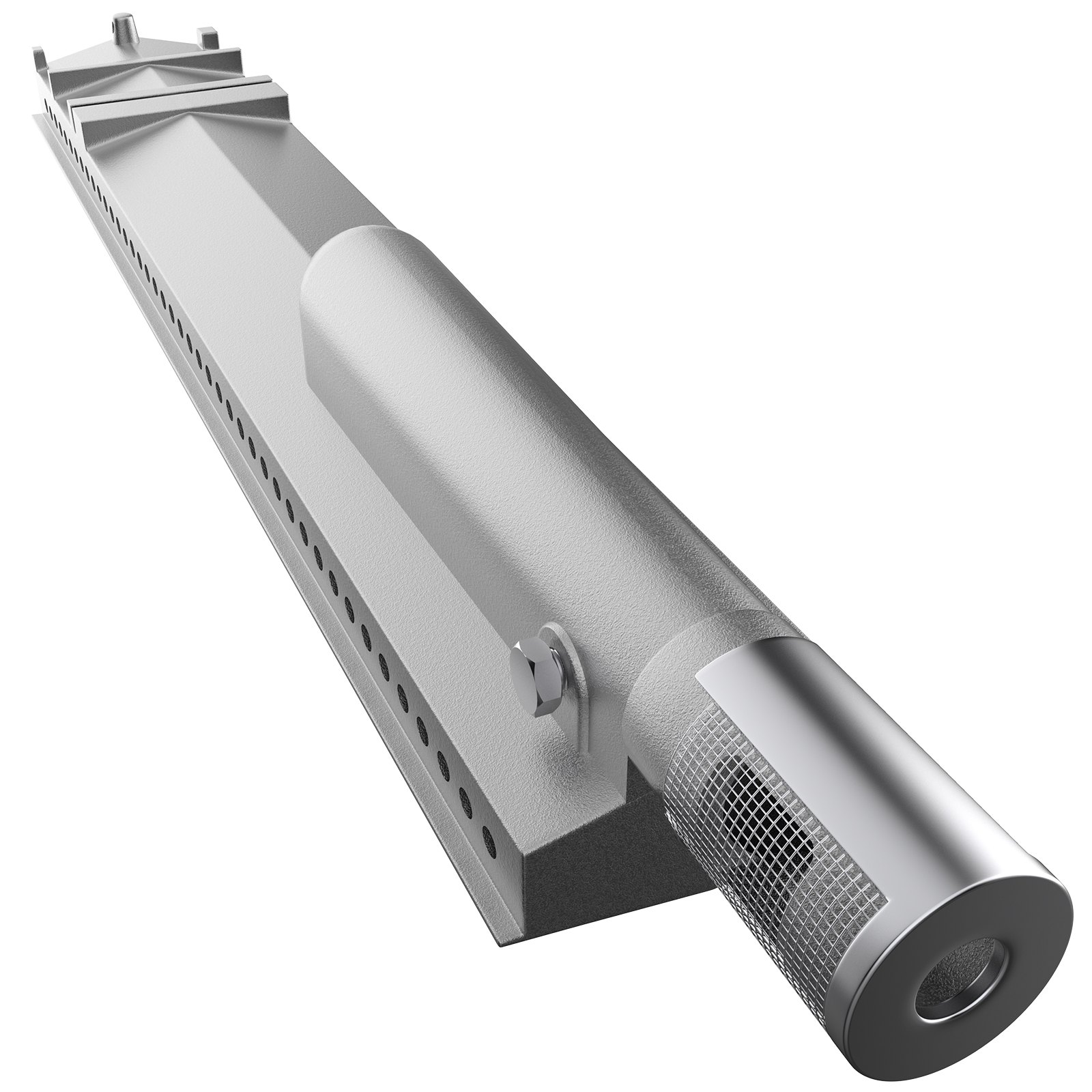 VEVOR Universal Edelstahl Gasgrill Brenner 410 x 70 x 20 mm, Gasgrill Ersatzbrenner φ 31,75 mm Lufteinlass, Edelstahl rohrbrenner, Gasgrill Brenner ersatzteile für die meisten Marken 1 Pack