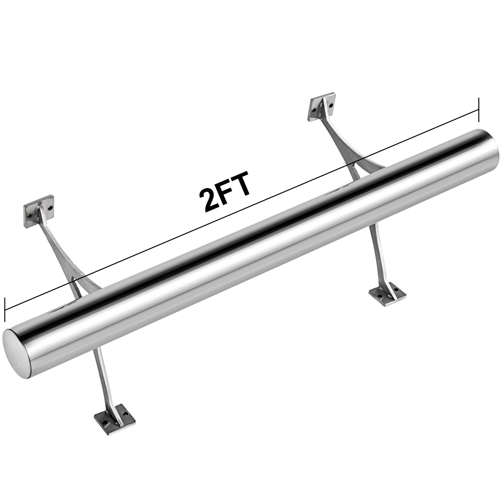 Fußstütze Bar Foot Rail Kit 2 Fuß 0,6 M 2062 Edelstahl Fußraste Für Pubs Bars