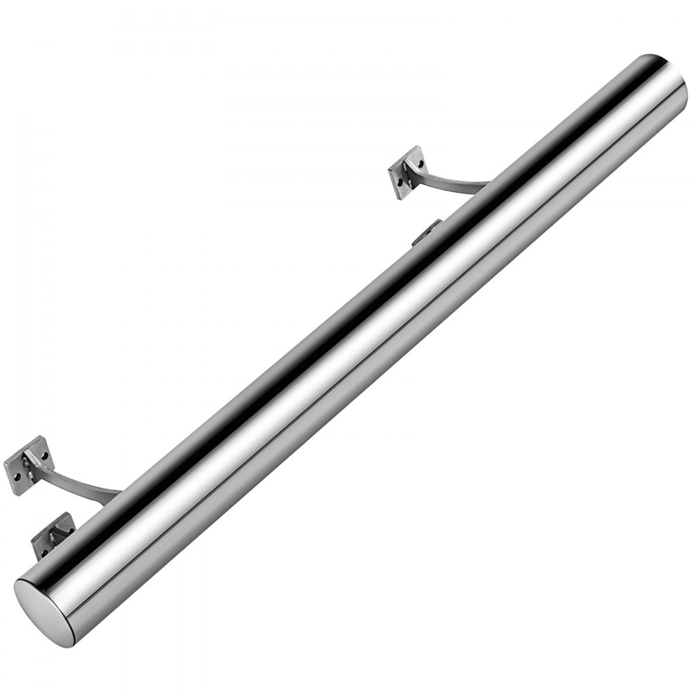 Fußstütze Bar foot rail Set 2 Fuß 0,6 m aus Edelstahl Wandmontage Fußauflage Fußraste für Pubs Bars Restaurants, usw.