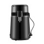 VEVOR Wasser Destilliergerät Distiller Edelstahl Wasserdestilliere 4L Schwarz