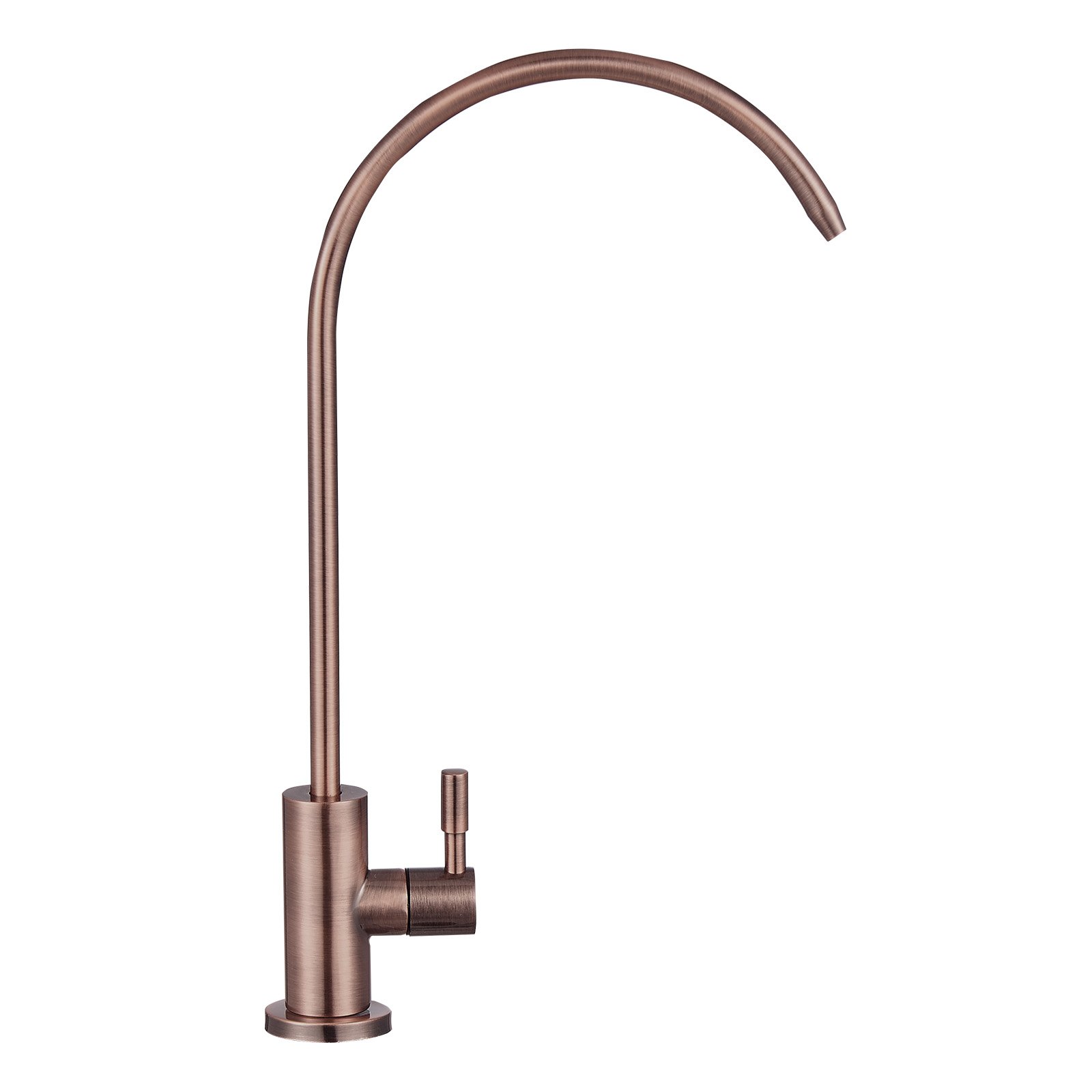 VEVOR Ro Water Faucet, Lead-Free Stainless Steel Faucet, Drinking Water Faucets with Solid Brass Valve, Anti-Rust & Durability Drinking Water Faucets For Kitchen, Bar Counter, Cafe, Antique Bronze