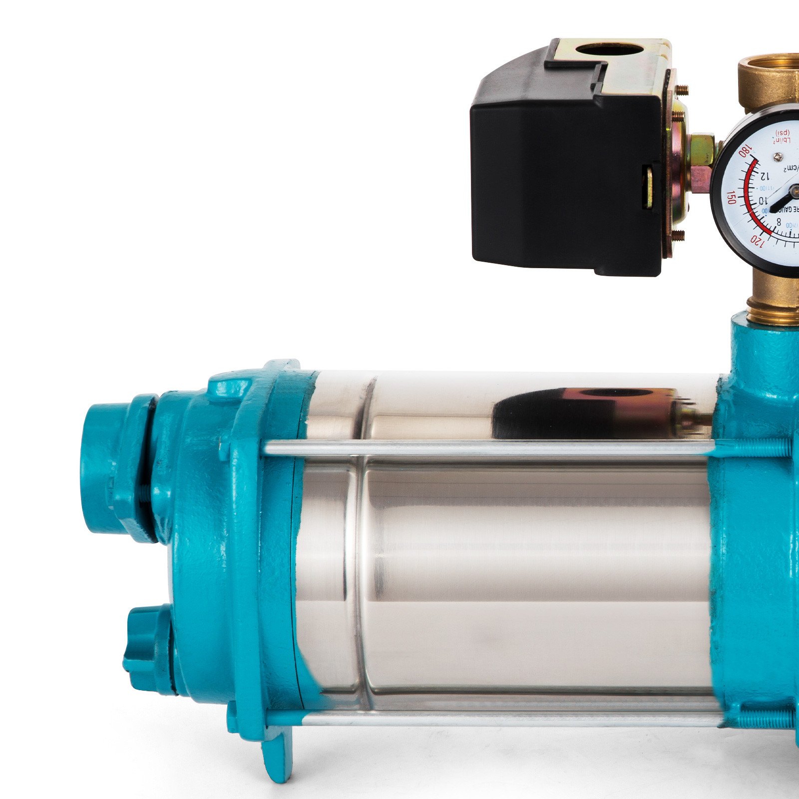 Vevor 1300w Kreiselpumpe 5100 L/h Jetpumpe Gartenpumpe Pool Pumpe 5,1 Bar