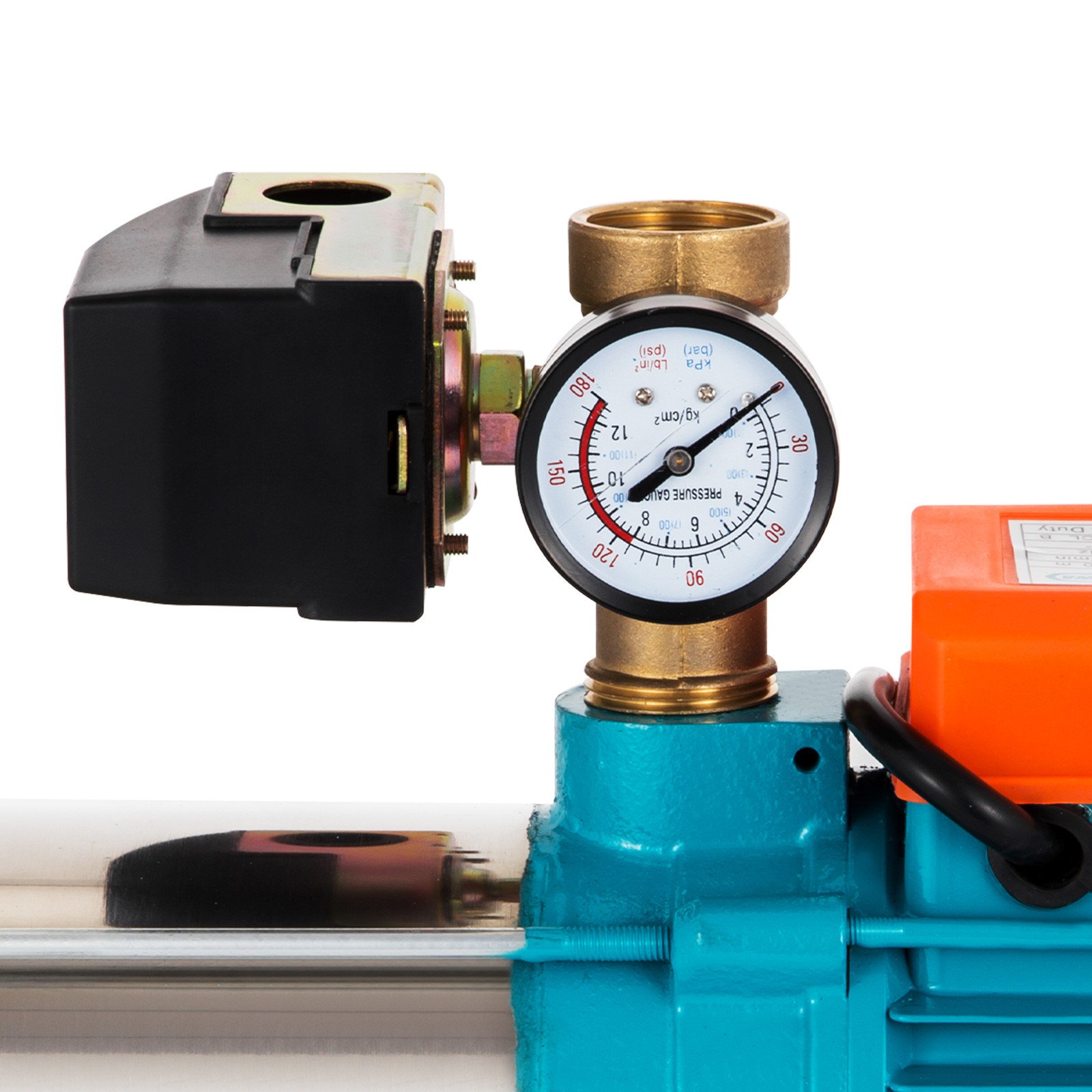 Vevor 1300w Kreiselpumpe 5100 L/h Jetpumpe Gartenpumpe Pool Pumpe 5,1 Bar