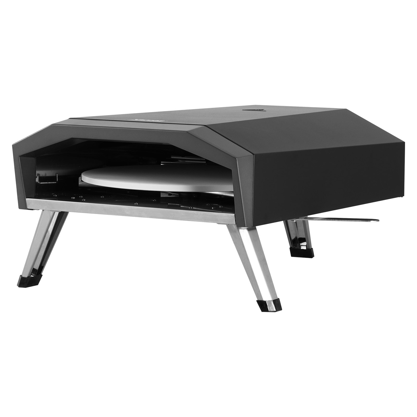 VEVOR Outdoor-Pizzaofen Tragbarer Gasofen Bügeleisen Faltbar Camping 406mm