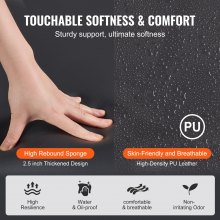 VEVOR Professionelle Massageliege 76,2 cm breit zusammenklappbarer Massagetisch 8-stufig höhenverstellbar Gesichts-/Tattoo-Liege tragbarer Spa-Tisch mit Kopfstütze Handpalette Tragetasche 340 kg