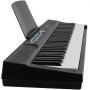 VEVOR Digitalpiano 88 Tasten Halbgewichtet E-Piano Elektronisches Keyboard Geeignet für Anfänger und Fortgeschrittene, 128 Klänge und Rhythmen, HiFi-Stereolautsprecher, Pedal, Notenablage, USB/MIDI