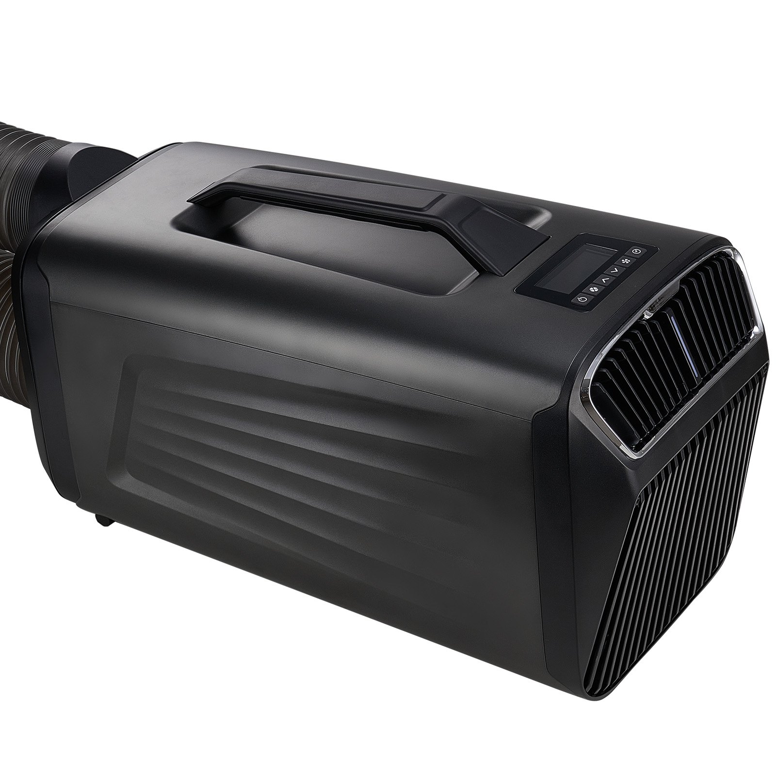 VEVOR Tragbare Klimaanlage, 4000 BTU, 3-Gang-Klimagerät mit 24-Stunden-Timer, Kühler, einstellbar von 16–30 °C, kompatibel mit AC/DC, Camping, Wohnmobil oder Heimgebrauch, 540x300x350 mm