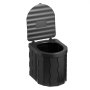 VEVOR Portable Toilet Kit, 150 kg Load Capacity, Folding Camping Toilet with Pop-Up Privacy Tent, Outdoor Travel Potty for Adults with Carry Bags, Trash Bags, Suitable for RV Travel, Camping, Hiking