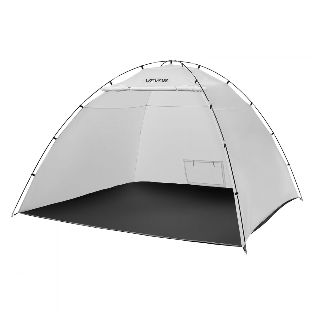 VEVOR tragbares Lackierkabinenzelt (295x292x202 cm Arbeitsbereich) Sprühfarbenzelt für Sprühmalerei, wasserfeste Farbkabine mit integriertem Boden & aufrollbarer Tür für Schränke Stühle Tische