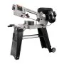 VEVOR Metallbandsäge mit Sockel, rechteckige Schnittkapazität 4 x 6 Zoll, Bügelsäge mit 550 W 220 V Motor, 0–45° Winkeleinstellung, variable Geschwindigkeit, horizontales und vertikales Schneiden für Metall, Holz und Kunststoff