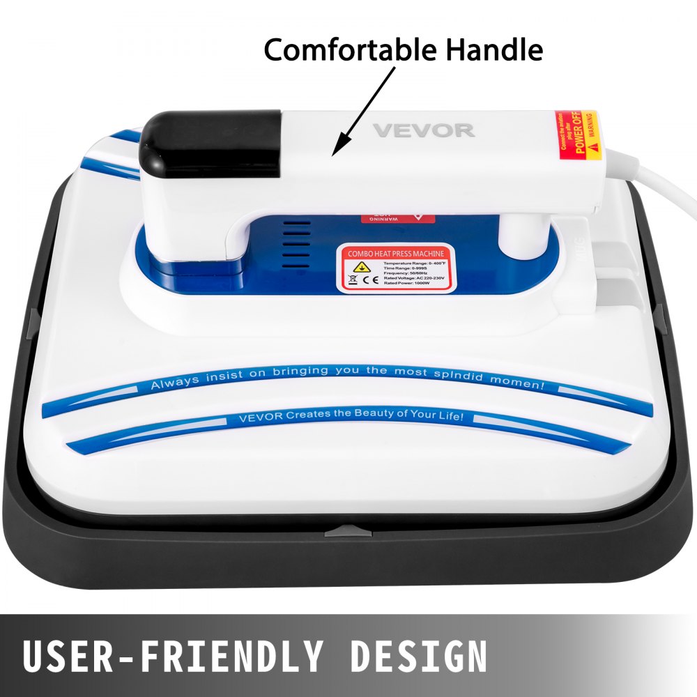 Mini Tragbare Hitzepresse Vevor Tragbare Heißpresse 30x25cm Transferpresse