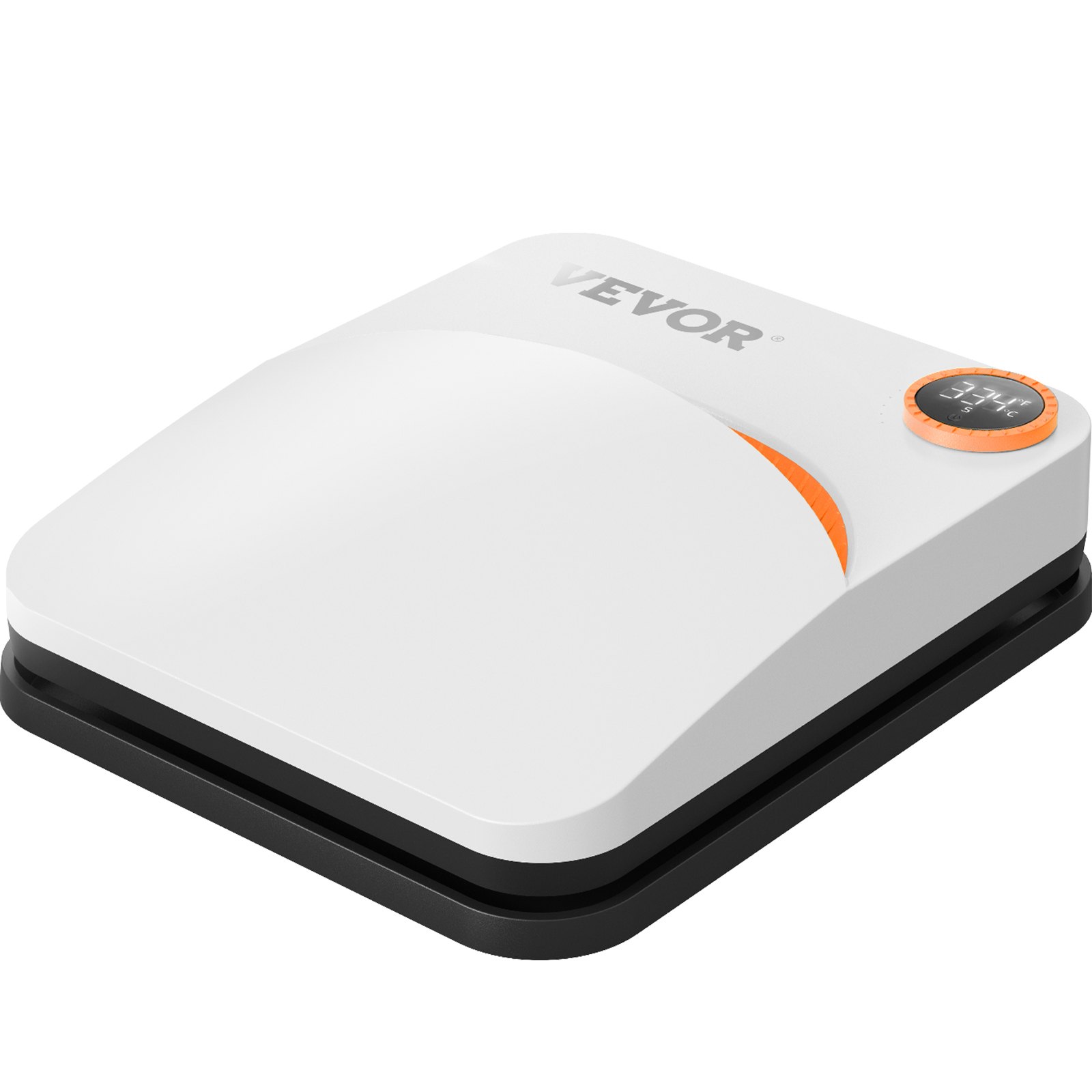 VEVOR 2-in-1 Mini Heat Press Machine, 22.8 x 22.8 cm, 670 W, Heat Transfer for T-Shirts, Coasters, Pillows, DIY Projects, Small Heat Press, Plotter, Printing Press, Shirt Press