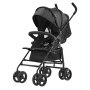 VEVOR Kinderwagen Kinderbuggy Buggy Reisebuggy verstellbare Rückenlehne Schwarz