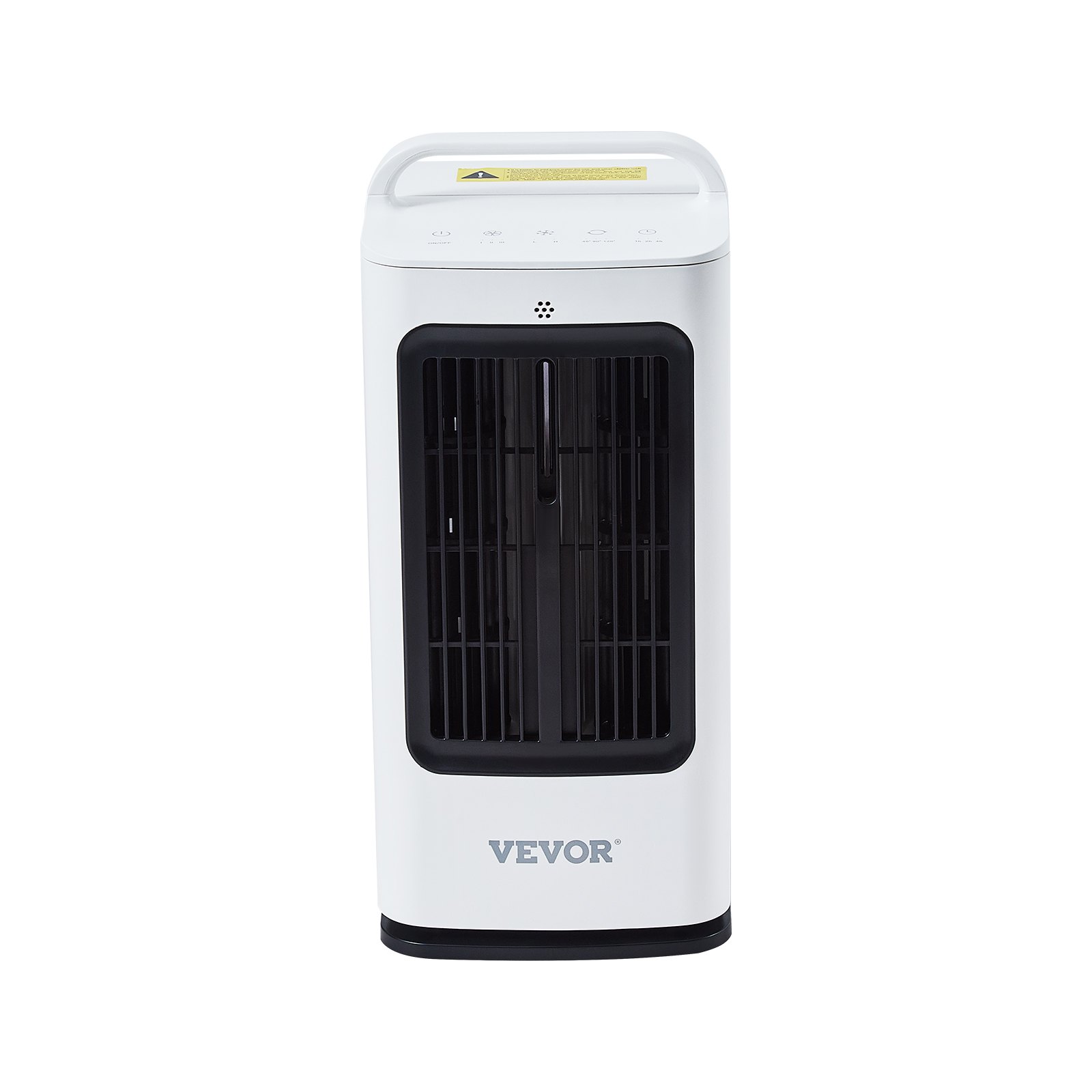 VEVOR Mobile Klimaanlage, 4-in-1-Verdunstungsluftkühler, 3-Gang-Mini-Klimagerät mit 0-7-Stunden-Smart-Timer, 1700-ml-Wassertank, 7-Farben-Licht, Schreibtisch-AC-Ventilator für Schlafzimmer, Büro