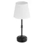 VEVOR kabellose Tischlampe Tischleuchte mit Stoffschirm & 5200 mAh eingebauter wiederaufladbarer Akku, Schreibtischlampe (16 x 16 x 40 cm), dimmbar (3-stufig), Tischleuchte für Bartheke Schwarz