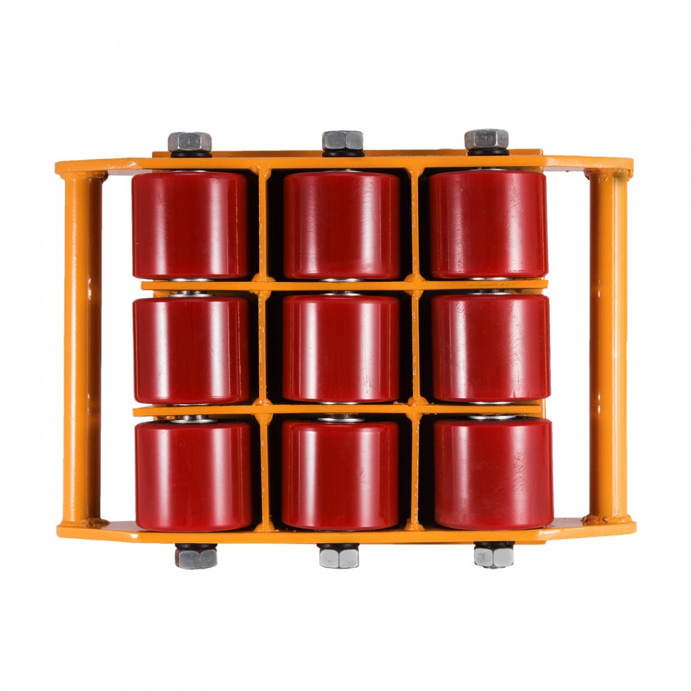 15t Panzerrollen Transportfahrwerk Maschinenheber 360 ° Drehung Pu Wheels