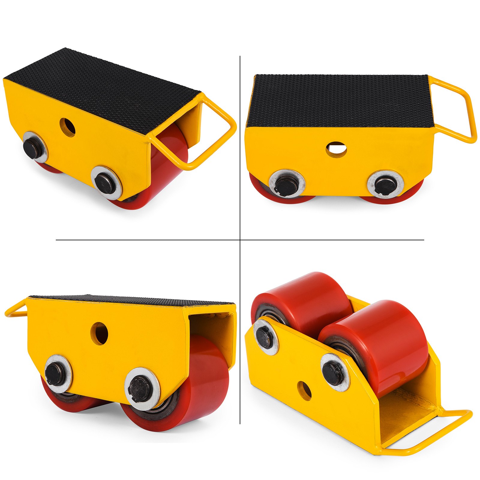 Transportfahrwerk 2,5t Transportrollen Industrieroller Panzerrollen Roller