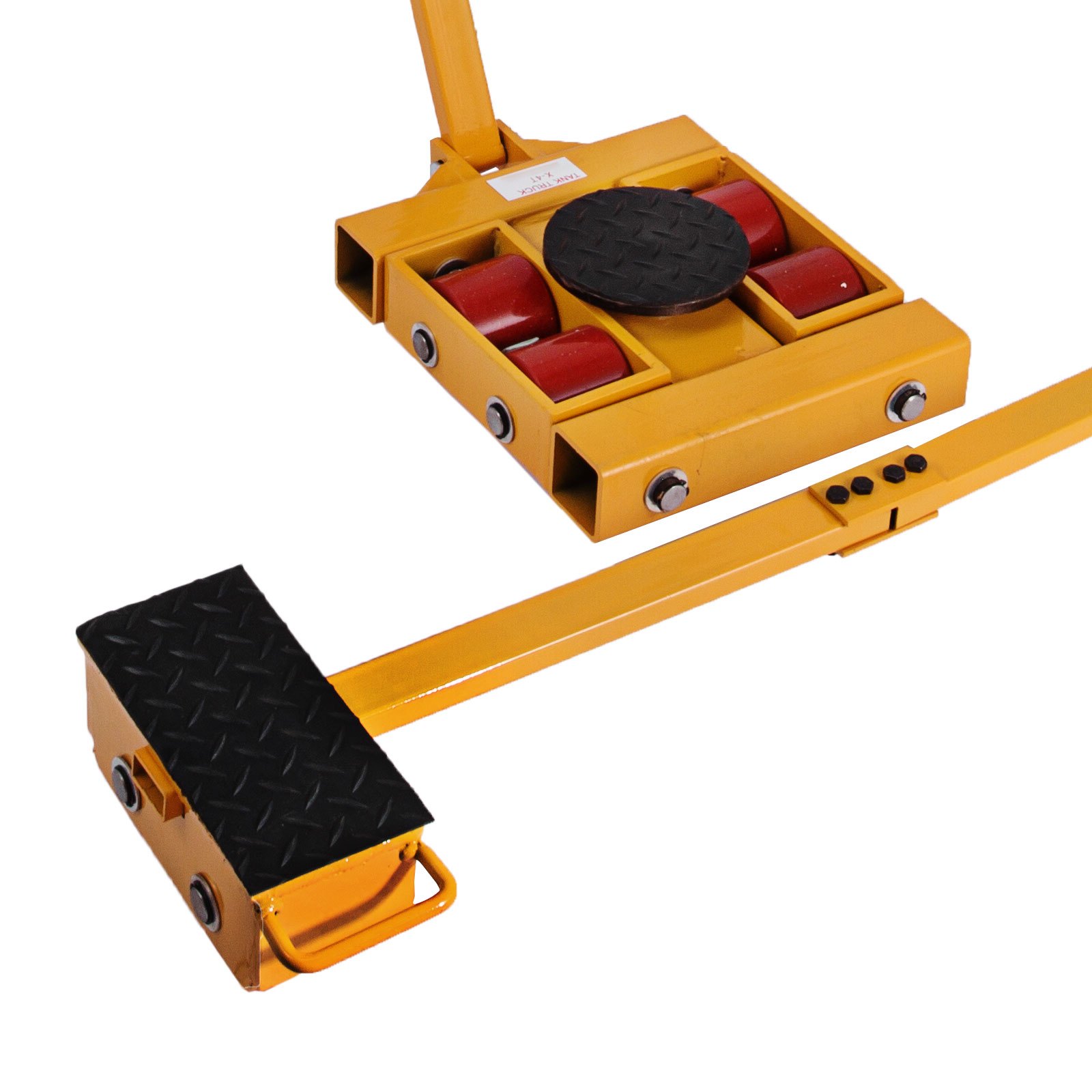 8t Panzerrollen Schwerlastrollen Lenkfahrwerk Maschinentransport Transportrollen