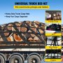 VEVOR 3,5' x 4,1' Gepäcknetz, Kapazität: 1100 Pfund, LKW-Ladeflächen-Gepäcknetz, robuste Gepäcknetze für Pickup-Trucks mit S-Haken