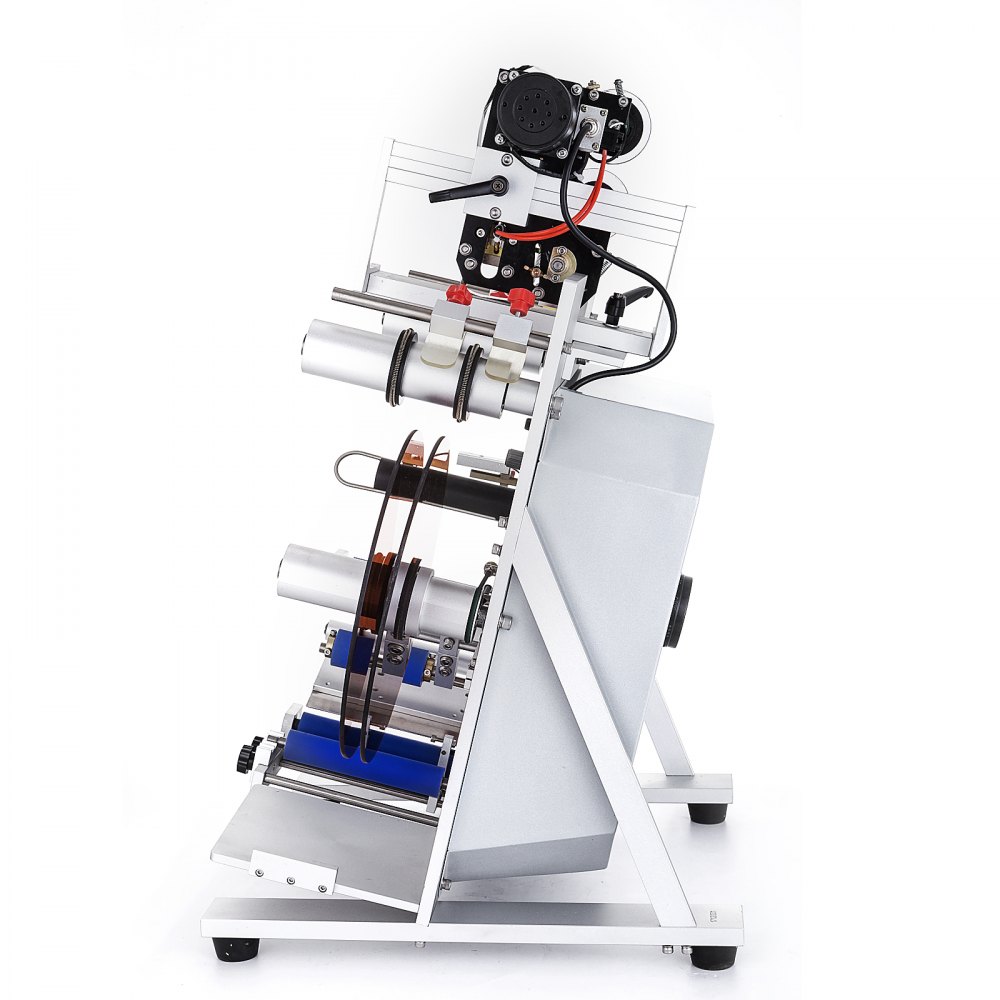 Sl-130 150w Runde Flasche Etikettiermaschine Etikettierer Mit Datum Drucker