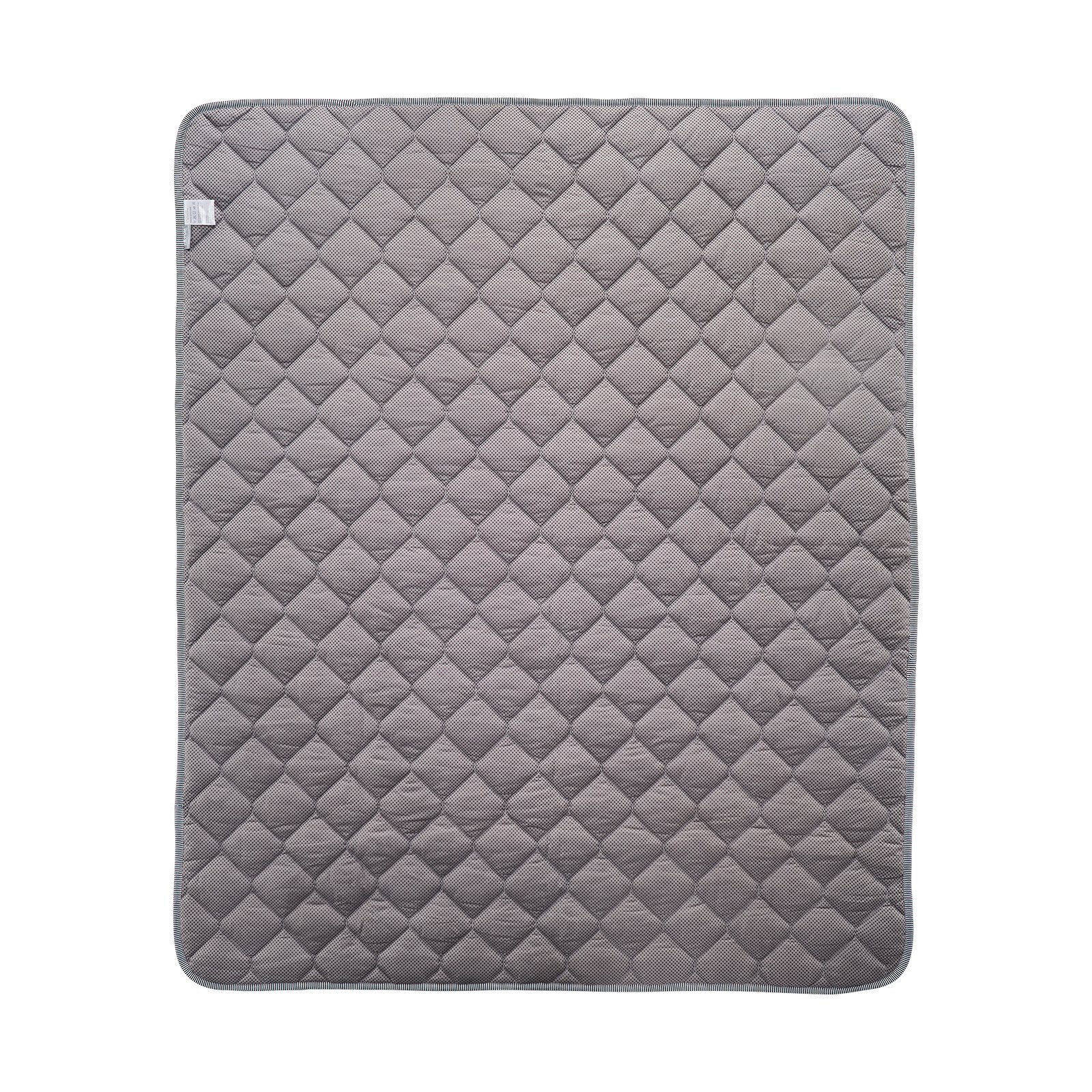 VEVOR Baby-Spielmatte, 149,9 x 180,3 cm, Baby-Krabbelmatte, rutschfeste, einteilige, verdickte, weiche Baby-Spielmatte, faltbare, aufrollbare Bodenmatte, wasserdichte Aktivitätsspielmatten für Babys, Kleinkinder, Säuglinge, maschinenwaschbar