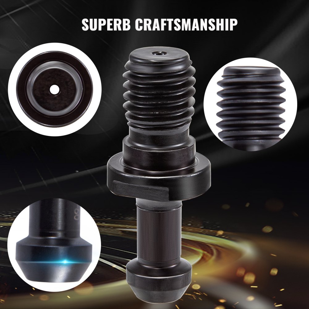 Vevor 11stk Anzugsbolzen Retention Knob Bt30 60grad Cnc Fräsen Werkzeughalter